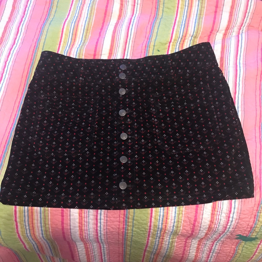 Free People corduroy skirt